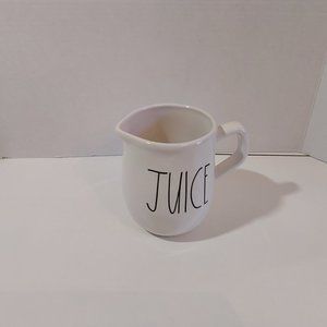 Rae And Dunn Juice Pitcher White